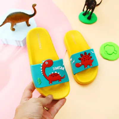 Kids Dinosaur Slippers Cute Non Slip Slippers Kids Dinosaur Slippers Cute Non Slip Slippers