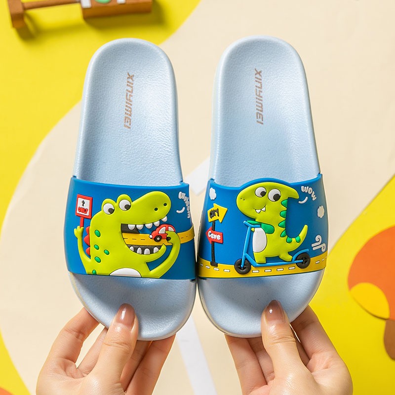 Kids Dinosaur Slippers Cute Non Slip Slippers Kids Dinosaur Slippers Cute Non Slip Slippers