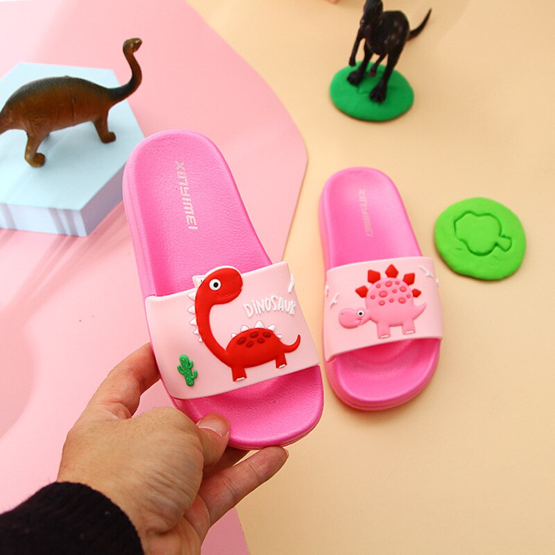 Kids Dinosaur Slippers Cute Non Slip Slippers Kids Dinosaur Slippers Cute Non Slip Slippers