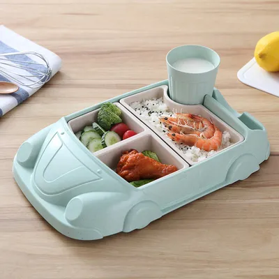 Kid's Divided Plate Car Design Kid's Divided Plate Car Design