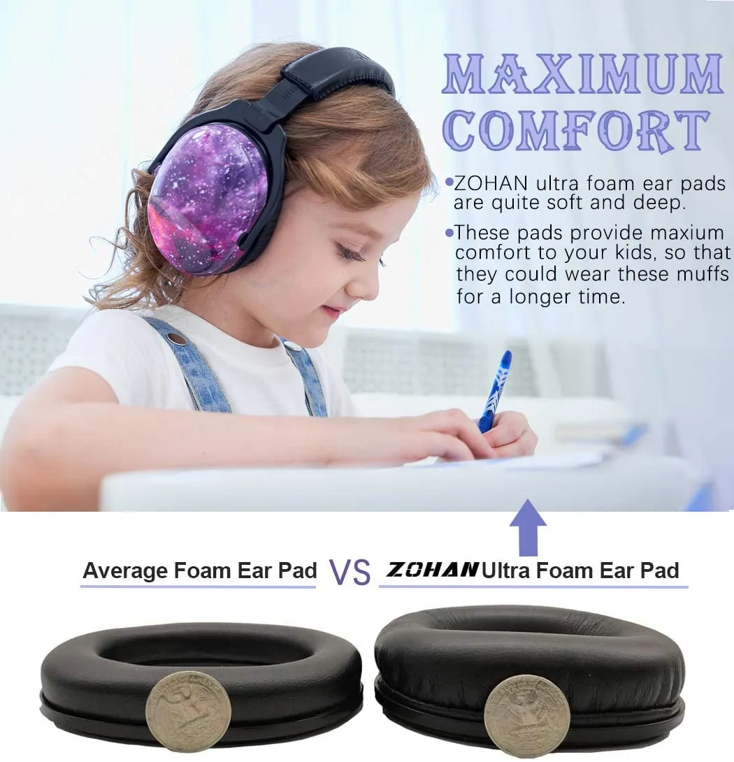 Kids Ear Protection Safety Ear Muffs Noise Reduction Ear Protection Defenders Hearing Protectors for Toddlers Children