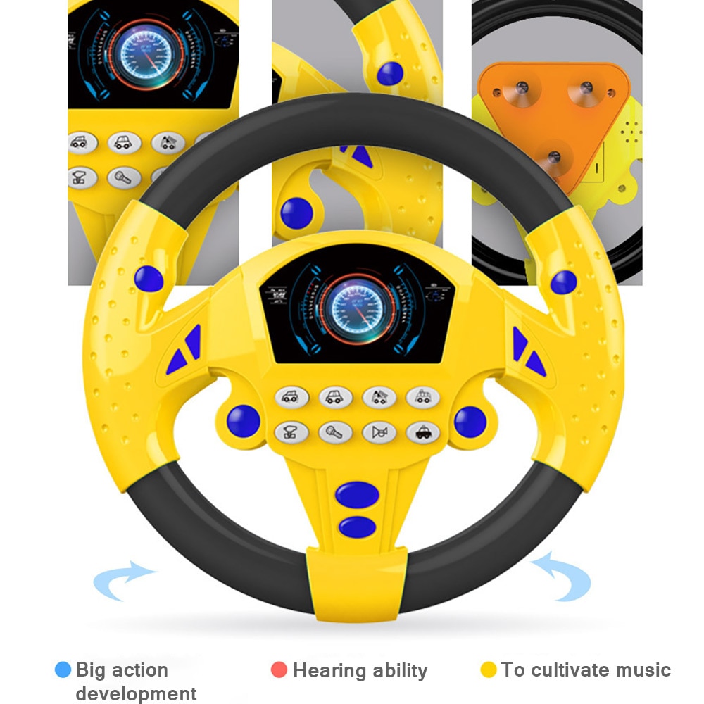 Kids Educational Steering Wheel Toy
