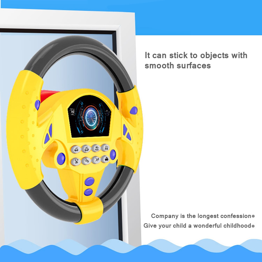 Kids Educational Steering Wheel Toy