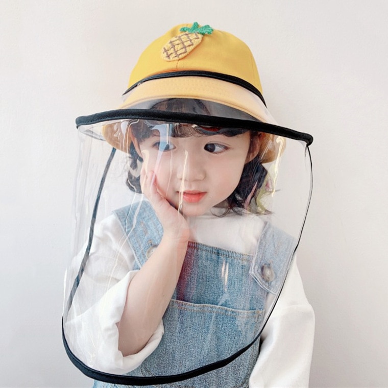 Kids Face Shield Hat Protective Facial Mask Kids Face Shield Hat Protective Facial Mask
