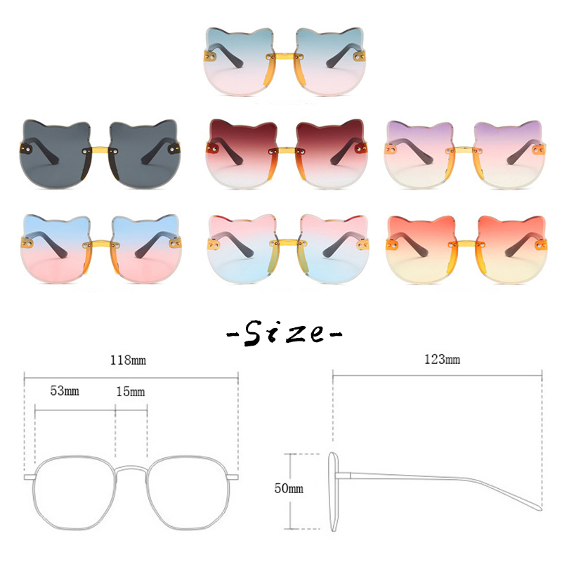 Kids Fashionable Bear Sunglasses