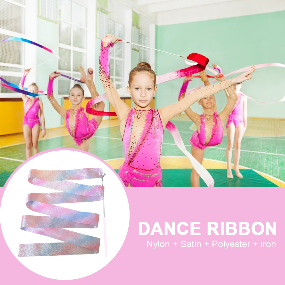 Kids Flashing Glitter Dance Ribbon