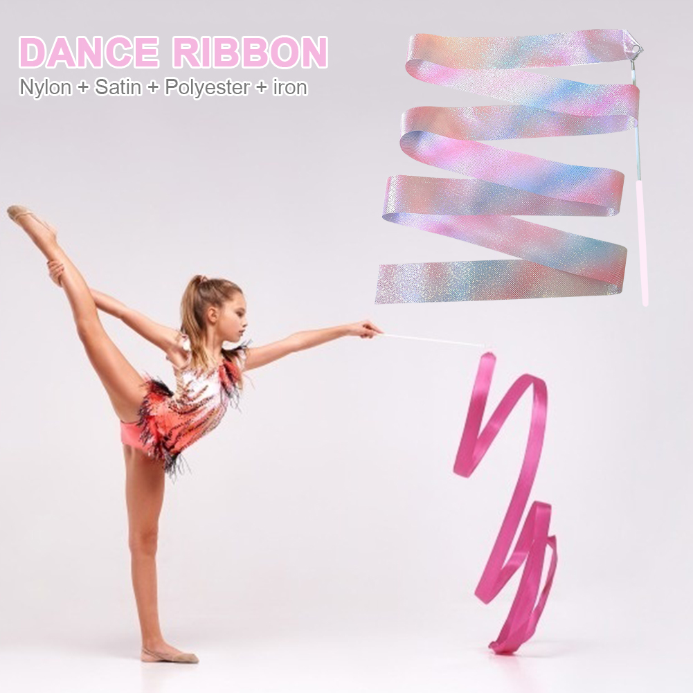 Kids Flashing Glitter Dance Ribbon