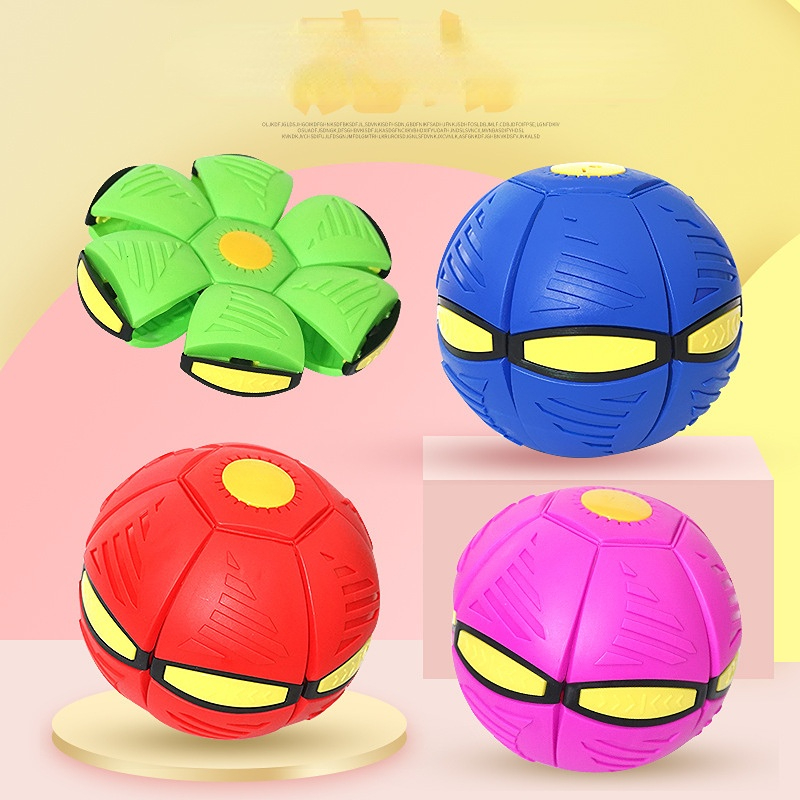 Kids Flat Throw Disc Ball Flying UFO Magic Balls with For Children's Toy Balls Boy Girl Outdoor Sports Toys Gift Flat Kids Flat Throw Disc Ball Flying UFO Magic Balls with For Children's Toy Balls Boy Girl Outdoor Sports Toys Gift Flat