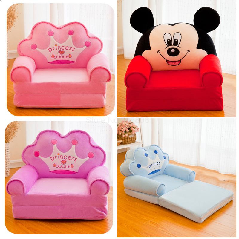 Kids Fold Out Sofa Soft Chair