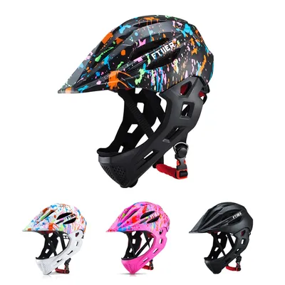 Kids Full Face Helmet Bike Safety