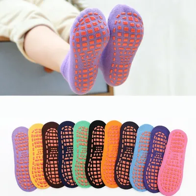Kids Grip Socks Unisex Non-Skid Socks Kids Grip Socks Unisex Non-Skid Socks