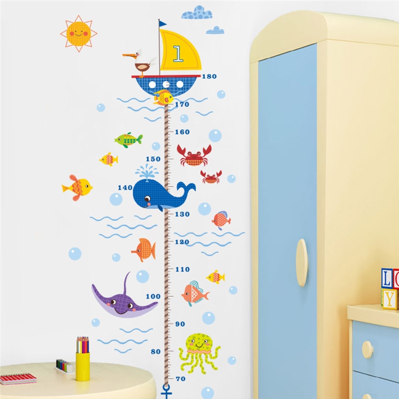 Kids Growth Chart Wall Sticker Kids Growth Chart Wall Sticker