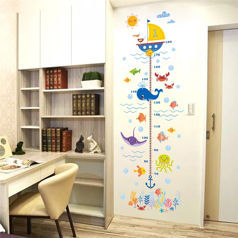 Kids Growth Chart Wall Sticker