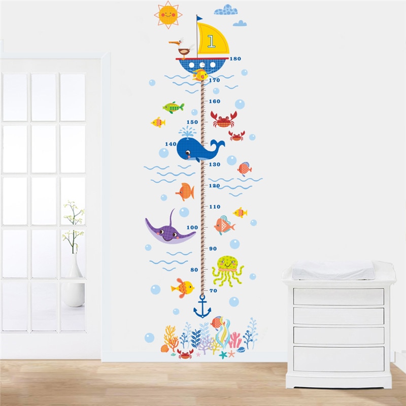 Kids Growth Chart Wall Sticker