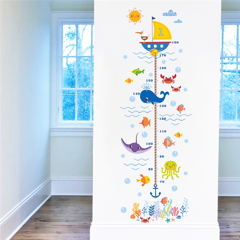 Kids Growth Chart Wall Sticker