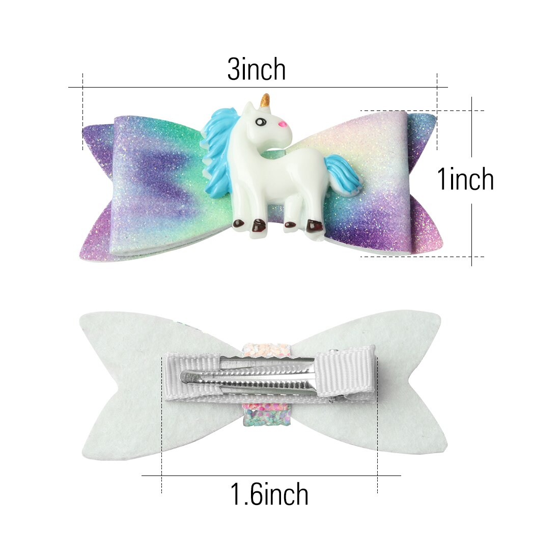 Kids Hair Bows Assorted Hairgrips 2pcs/set Kids Hair Bows Assorted Hairgrips 2pcs/set