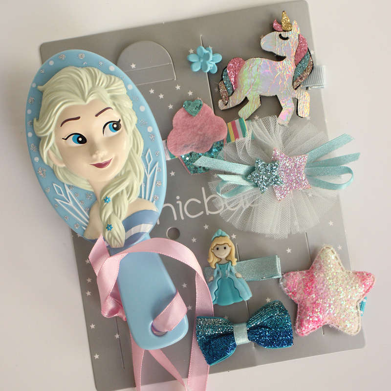 Kids Hair Clips Hairbrush Set Kids Hair Clips Hairbrush Set