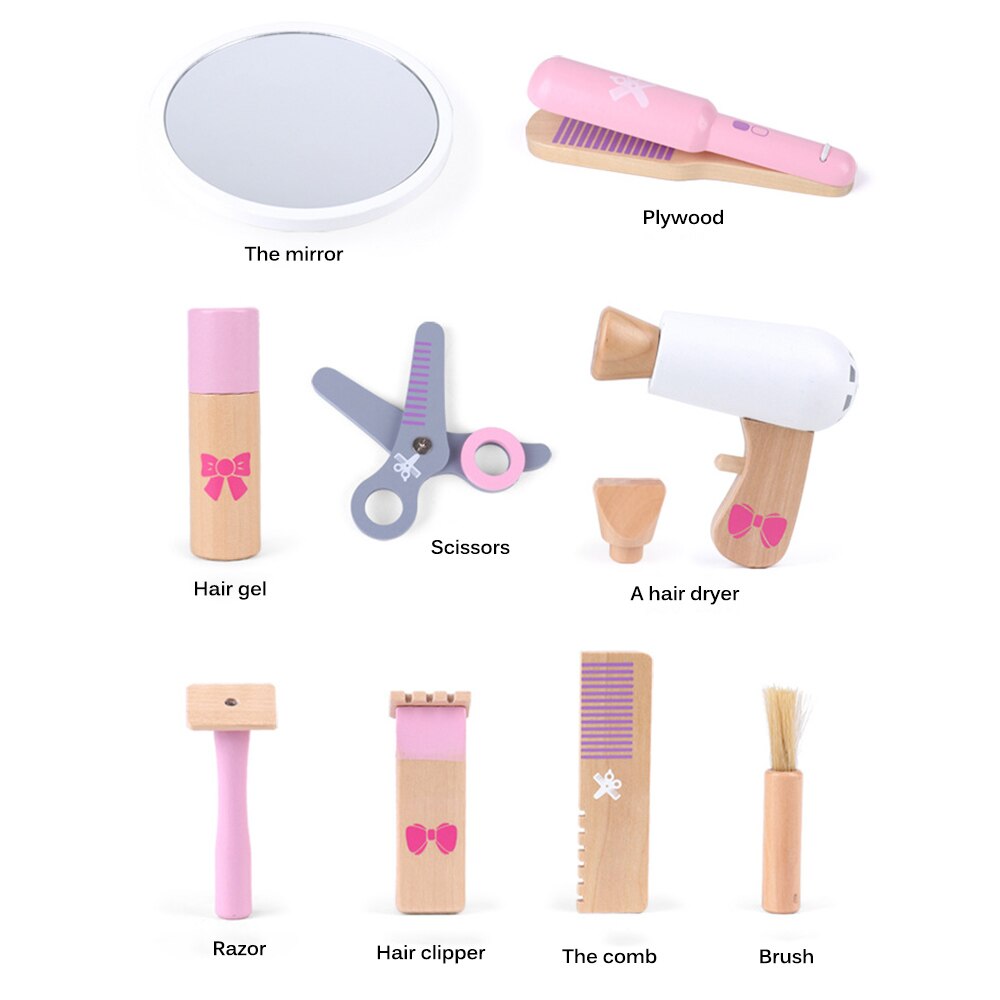 Kids Hairdresser Set Wooden Toys Kids Hairdresser Set Wooden Toys