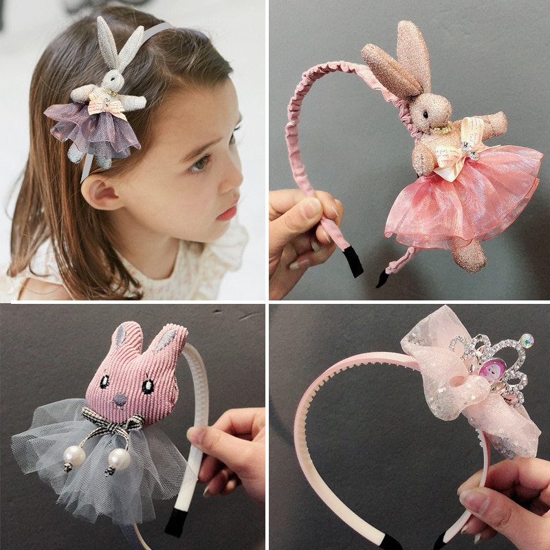 Kids Headband with Cute Bunny Kids Headband with Cute Bunny