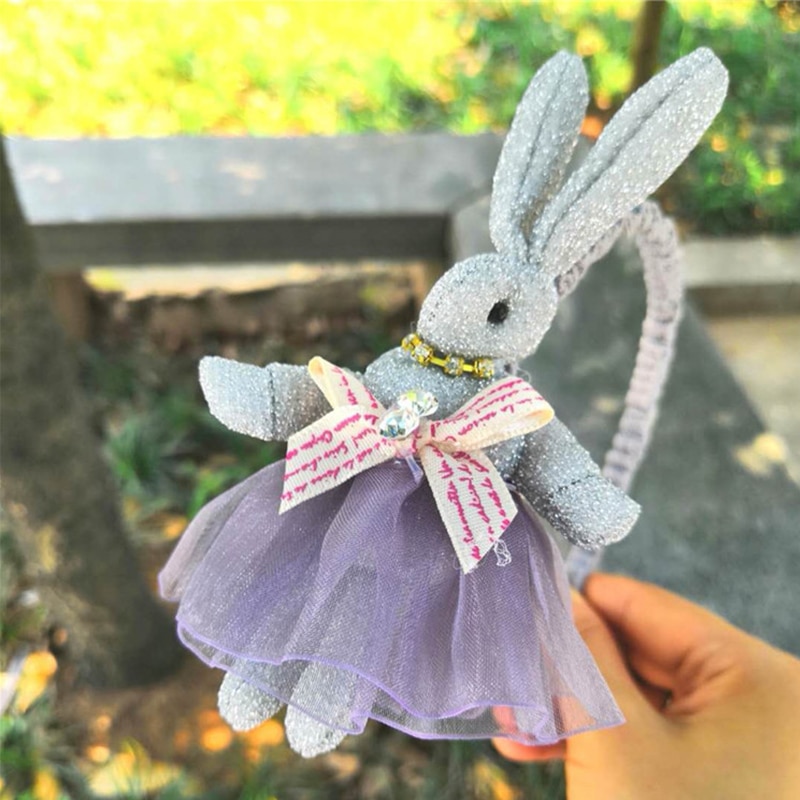 Kids Headband with Cute Bunny