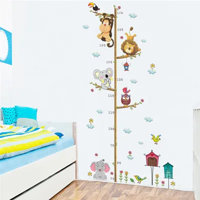 Kids Height Chart Wall Sticker