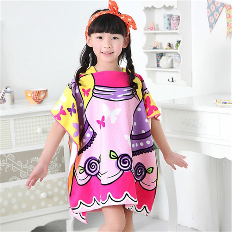 Kids Hooded Towels Cartoon Design Kids Hooded Towels Cartoon Design