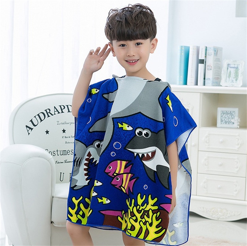 Kids Hooded Towels Cartoon Design Kids Hooded Towels Cartoon Design