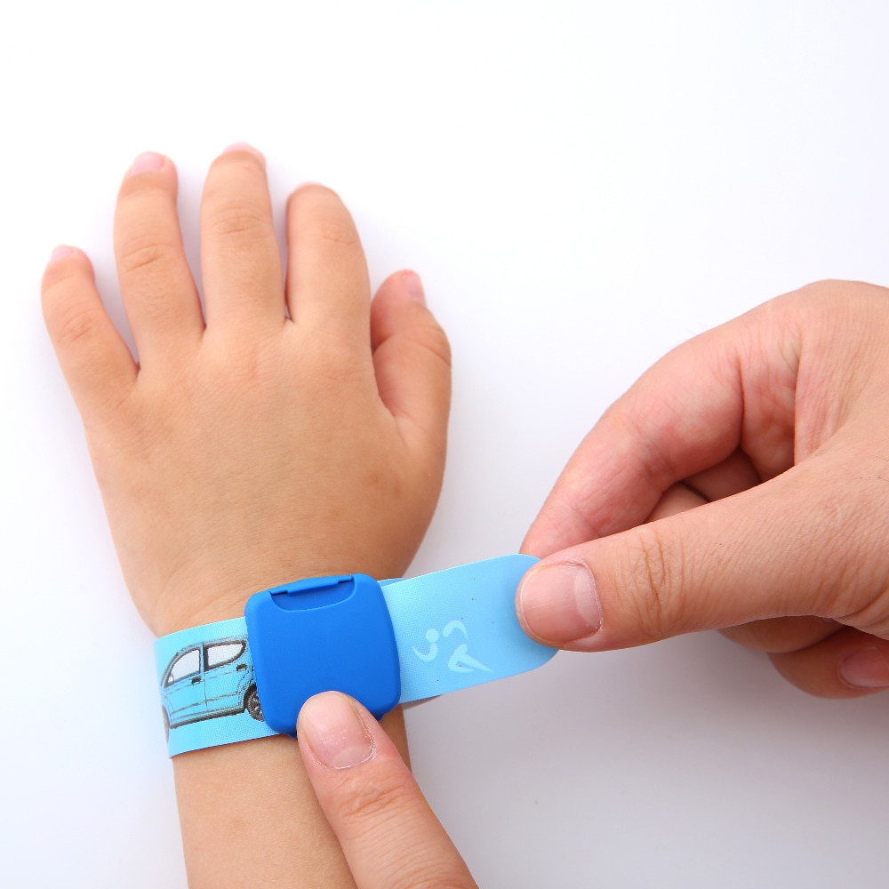 Kids ID Bracelet Safety Travel Wristband