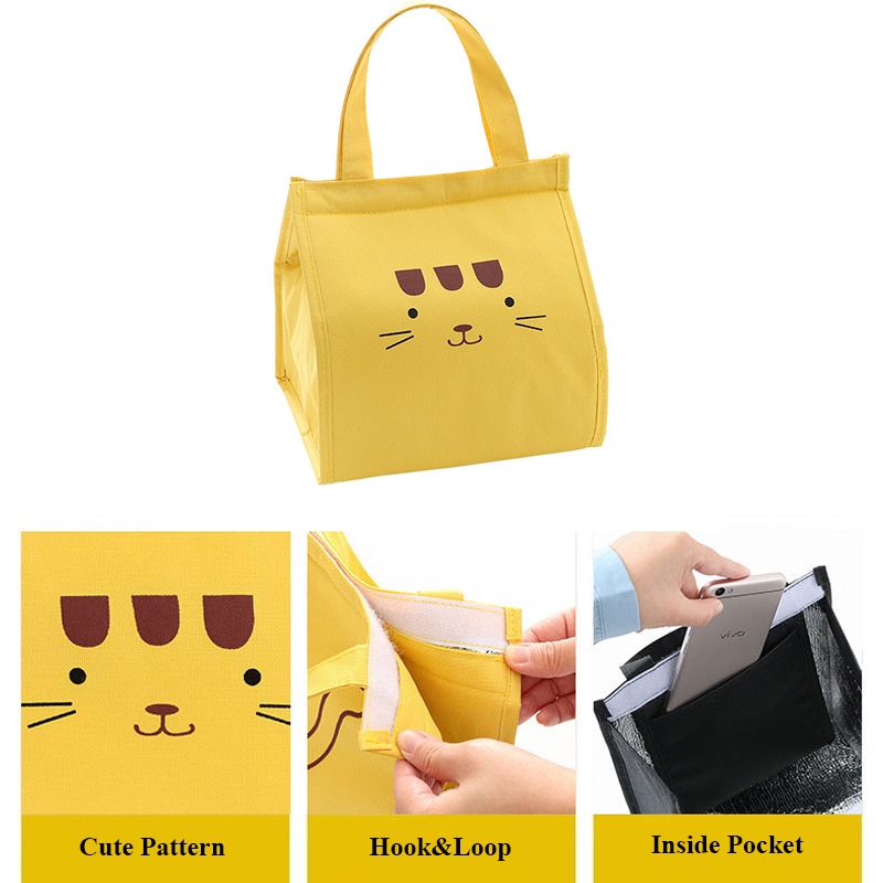 Kids Insulated Lunch Bag Thermal Pouch Kids Insulated Lunch Bag Thermal Pouch