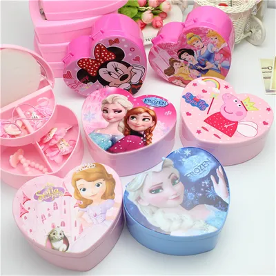 Kids Jewelry Box Accessories Organizer