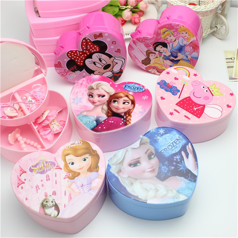 Kids Jewelry Box Accessories Organizer