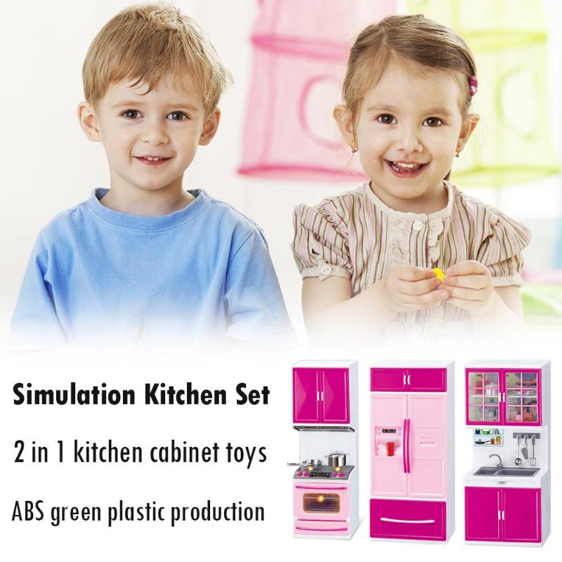 Kids Kitchen Playset Simulation Toys