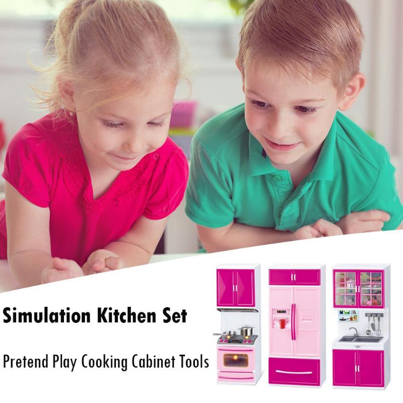 Kids Kitchen Playset Simulation Toys