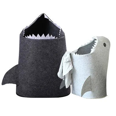 Kids Laundry Basket Shark Clothes Organizer Kids Laundry Basket Shark Clothes Organizer