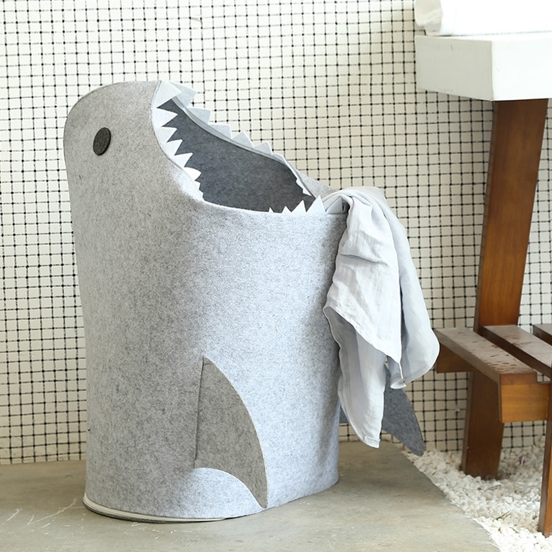 Kids Laundry Basket Shark Clothes Organizer Kids Laundry Basket Shark Clothes Organizer