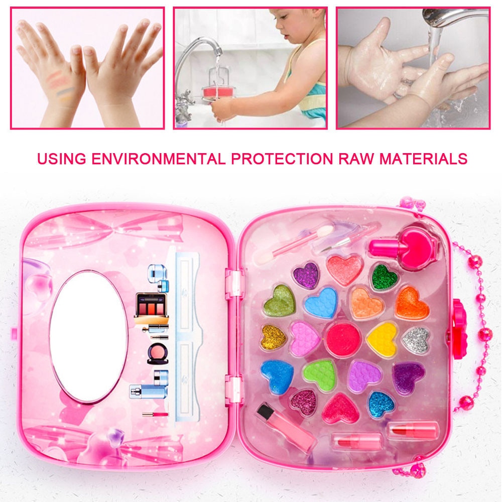 Kids Makeup Set Cosmetic Bag Toy Kids Makeup Set Cosmetic Bag Toy