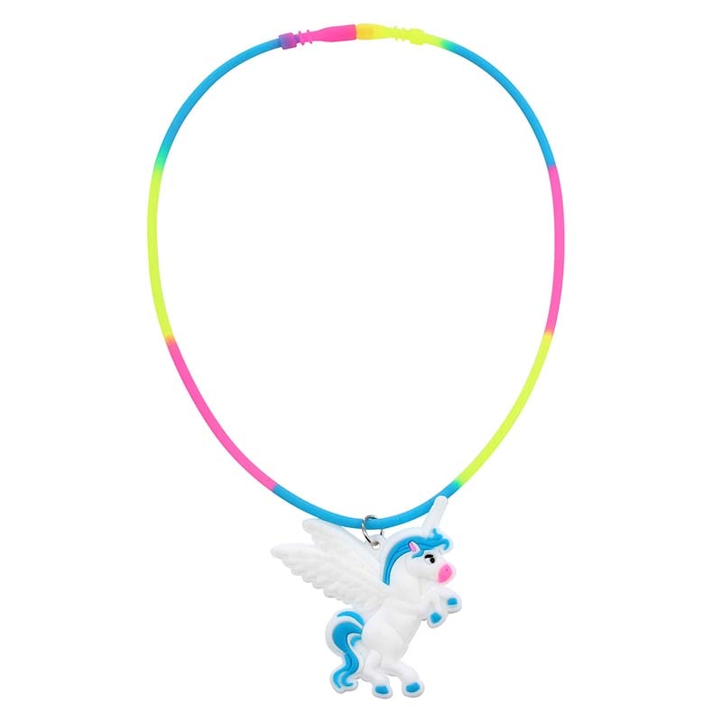 Kids Necklace Colorful Silicone Jewelry Kids Necklace Colorful Silicone Jewelry