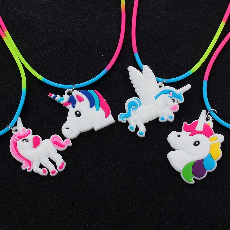 Kids Necklace Colorful Silicone Jewelry Kids Necklace Colorful Silicone Jewelry