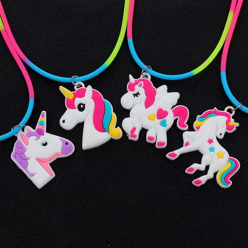 Kids Necklace Colorful Silicone Jewelry Kids Necklace Colorful Silicone Jewelry
