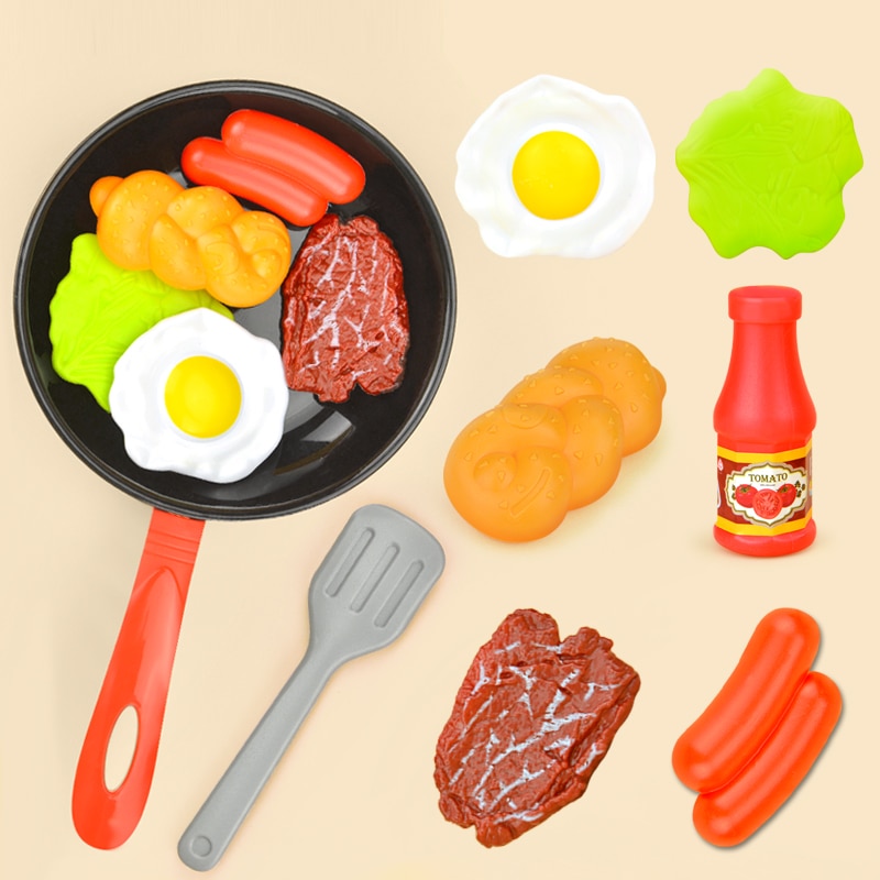 Kids Plastic Play Food Set Kids Plastic Play Food Set
