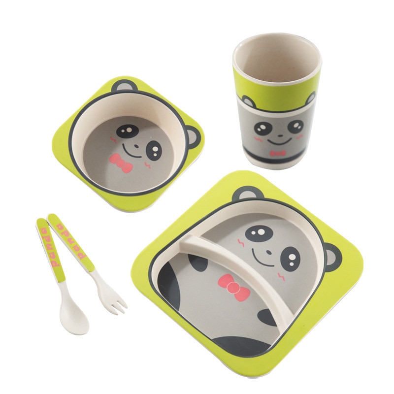 Kids Plate Set Cartoon Tableware (5Pcs Set) Kids Plate Set Cartoon Tableware (5Pcs Set)