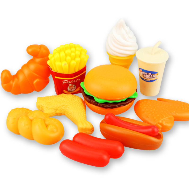 Kid's Play Food Pretend Toy Set