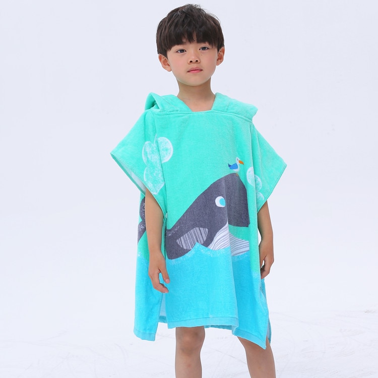 Kids Poncho Towel with Hood Kids Poncho Towel with Hood