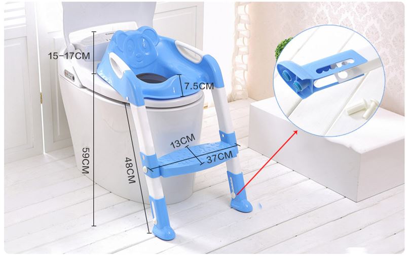 Kids Portable Potty Training Seat with Ladder Kids Portable Potty Training Seat with Ladder