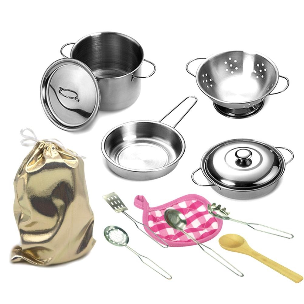 Kids Pots and Pan Toy Set (12 Pcs) Kids Pots and Pan Toy Set (12 Pcs)
