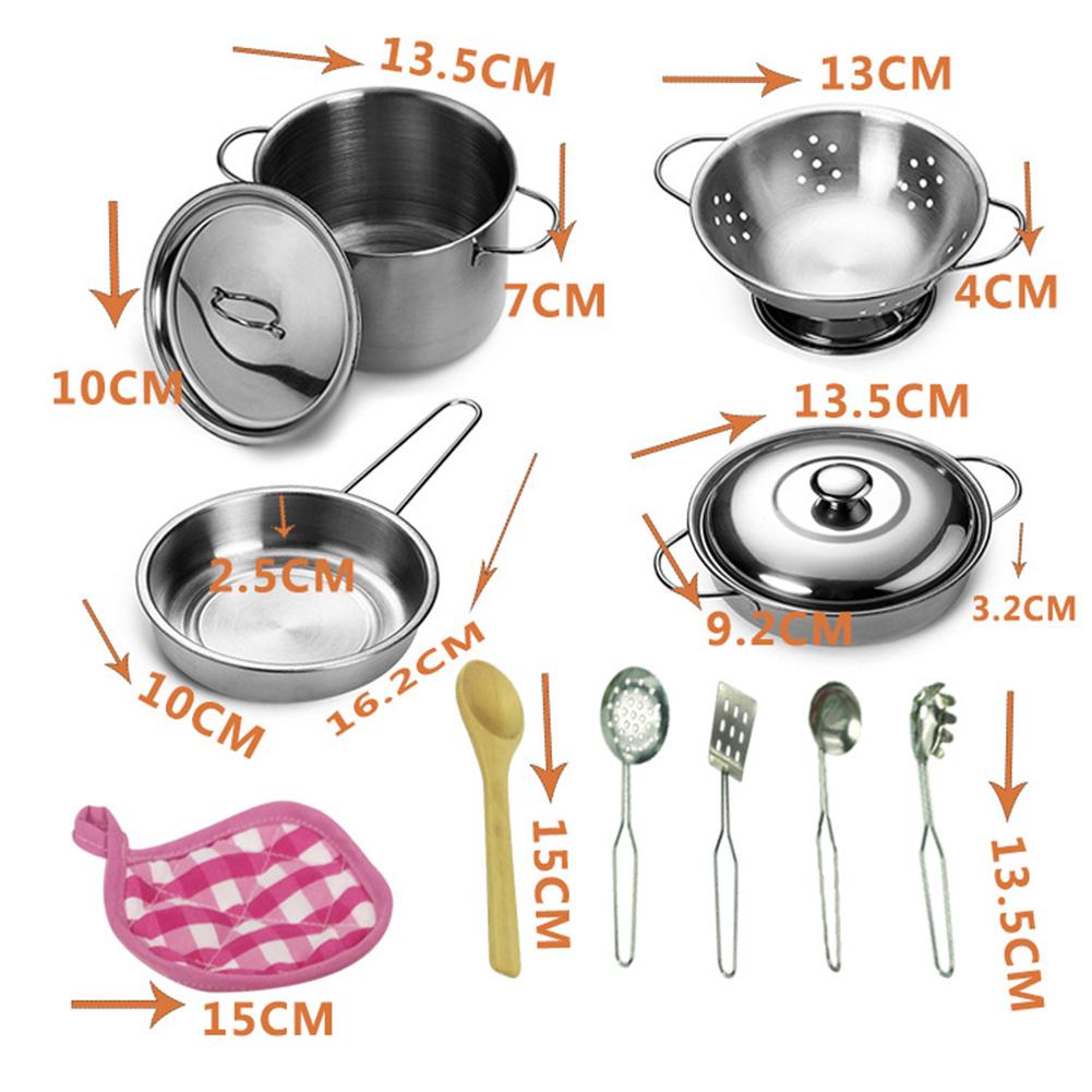 Kids Pots and Pan Toy Set (12 Pcs) Kids Pots and Pan Toy Set (12 Pcs)