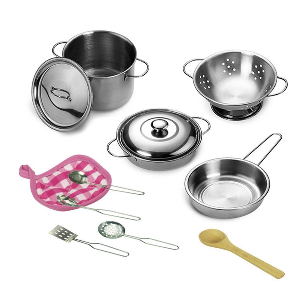 Kids Pots and Pan Toy Set (12 Pcs) Kids Pots and Pan Toy Set (12 Pcs)