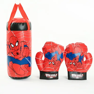 Kid's Punching Bag and Gloves Kid's Punching Bag and Gloves