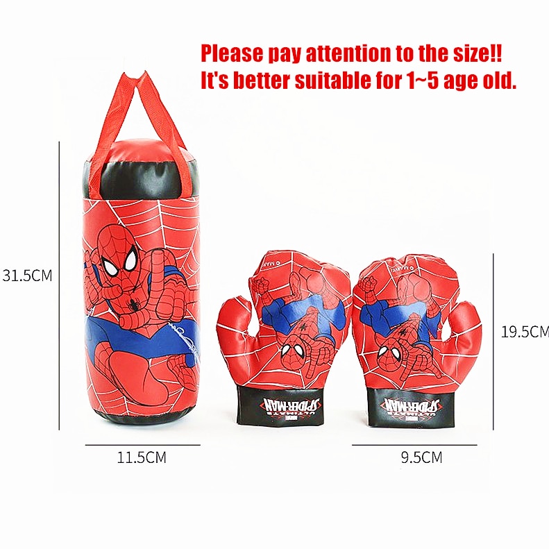 Kid's Punching Bag and Gloves Kid's Punching Bag and Gloves