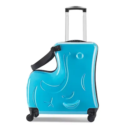 Kids Ride On Suitcase Travel Luggage